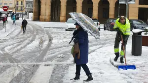 La AEMET pone fecha a la llegada de la nieve a Pamplona: nevará en casi toda Navarra