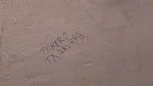 Aparecen nuevas pintadas en Tudela contra Alejandro Toquero: "Lo pintáis, lo borramos"