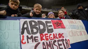 La resaca copera no impide un ambientazo en El Sadar: las fotos del Osasuna - Atlético de Madrid