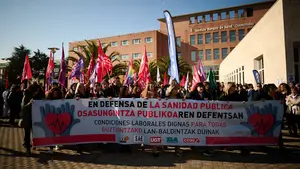 LAB y UGT consiguen desconvocar la huelga de Salud en Navarra pese al 'no' de CCOO y ELA