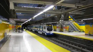 Herido grave por arma blanca un chico de 18 años en el Metro de Madrid