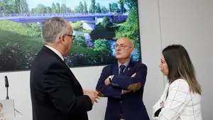 Un nuevo puente de 80 metros sobre el río Arga unirá Pamplona con una localidad de la Comarca