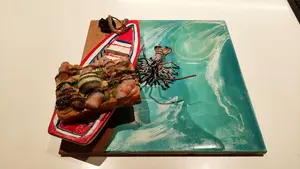 El gofre de gamba que arrasa en la Semana del Pincho de Navarra: "Vendemos mil al día"