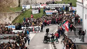 Los sindicatos califican de éxito la huelga de educación en Navarra: sólo la ha secundado el 20%