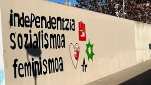 El aberrante mural que ha aparecido en una localidad de Navarra: "Lo ha autorizado el Ayuntamiento"