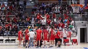 La fiesta del Basket Navarra en Arrosadía en busca del ascenso: las mejores imágenes