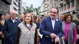 UPN lanza el primer órdago de la campaña: "Nosotros llevamos víctimas y Bildu terroristas"