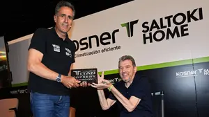 Kosner-Saltoki Home dona a Unzué y Fundación Luzón 24.242 euros para la lucha contra la ELA