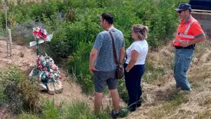 El bonito recuerdo al navarro Álvaro, fallecido hace cinco años en un fatal accidente de coche