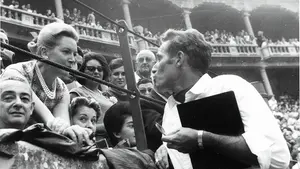 Cuando los famosos venían a San Fermín: la visita de 'El Cid' Charlton Heston a Pamplona