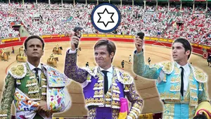 12 de julio: corrida con tres toreros muy del gusto de Pamplona con los toros de Jandilla