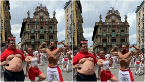 El vídeo más desternillante de San Fermín que arrasa en TikTok con un millón de visitas