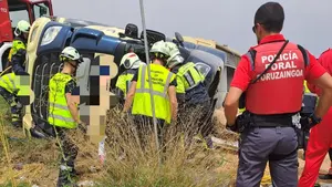 Muere un vecino de Falces de 56 años en un accidente de tráfico en la N-121 en Navarra
