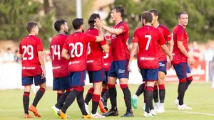 Arnaiz da a Osasuna la victoria en su segundo partido de preparación jugado en Lerín