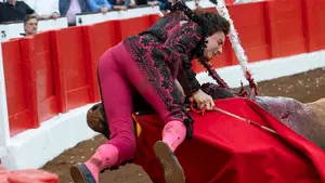 Espeluznante cogida al torero peruano Roca Rey: "Ha podido ser mortal"