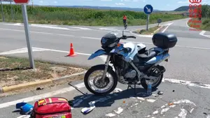Accidente mortal en Navarra: fallece un motorista tras un fatal impacto contra un coche