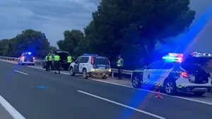 Un conductor kamikaze en Navarra: circula en dirección contraria y drogado con un alijo en el maletero