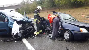 Brutal accidente en Navarra en pleno temporal: una mujer muy grave y tres trasladadas más