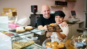 Merengue, la nueva pastelería muy cerca de Pamplona con brownies y rollos de canela de escándalo
