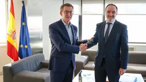 Feijóo y Esparza comparten que la amnistía es un "chantaje": "Hay líneas que no se pueden superar"