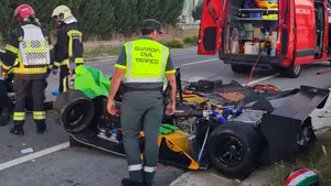 El herido muy grave en el brutal accidente ocurrido en Beriáin es un conocido expiloto navarro