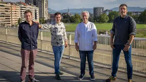 Cuatro importantes chefs de Navarra se unen para trabajar juntos por primera vez en Pamplona