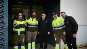 Los héroes de Pamplona que ya están listos para retirar la nieve de las calles este invierno