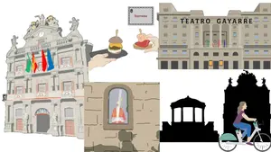 Las nuevas imágenes animadas de Pamplona que ya puedes usar en las redes sociales