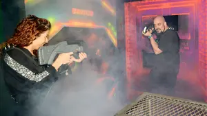 Aliados Láser Tag abre en Pamplona: las primeras imágenes de este juego de acción