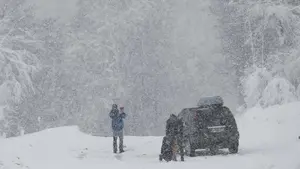 La AEMET activa una alerta amarilla por nieve en Navarra con la llegada de una masa de aire frío