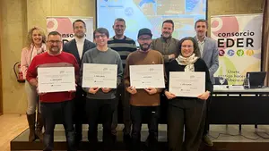 Caixabank y Consorcio Eder premian a cuatro ideas emprendedoras de la Ribera de Navarra
