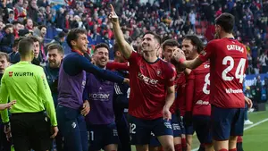 Un golazo estratosférico de Areso da la victoria a Osasuna ante el Getafe en El Sadar