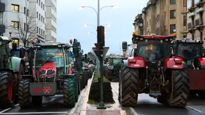 Llamamiento de los agricultores para protestar en Pamplona: "Los recibiremos de brazos abiertos"