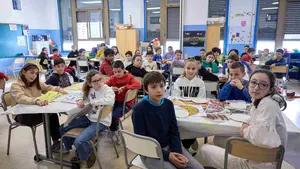 La curiosa iniciativa de los niños de un colegio de Pamplona contra el desperdicio de comida