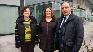 Una agencia de seguros de Pamplona gana un importante premio y lo dona a enfermos de ELA en Navarra