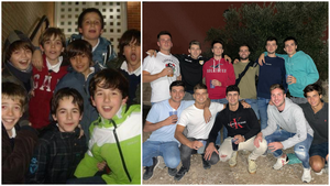 La cuadrilla de jóvenes de Pamplona que organiza una carrera benéfica para recordar a su amigo fallecido