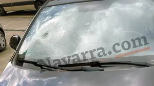 Atacan en Navarra el coche de la viuda del Guardia Civil asesinado por narcos en Barbate