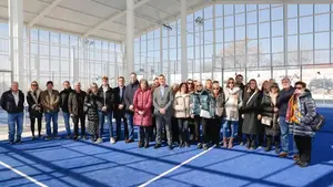 El pueblo de Navarra que inaugura sus pistas de p&aacute;del con homenaje a un vecino fallecido