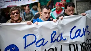 Piden en Pamplona "dar la cara" por ellos en la fiesta del d&iacute;a mundial del S&iacute;ndrome de Down