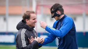 Primer último día de Jagoba Arrasate en Tajonar: las fotos con aroma a despedida del entrenamiento de Osasuna