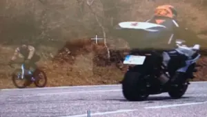 Denunciado un vecino de Pamplona de 49 años  por circular a gran velocidad junto a ciclistas y peregrinos