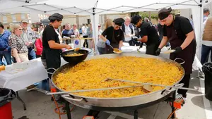 La gran fiesta con enorme paellada que ha arrasado en un pueblo de Navarra