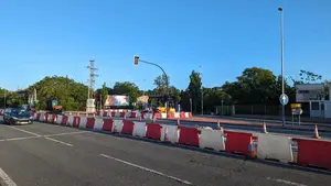 Cortan otro transitado acceso a Pamplona: va a estar cerrado durante un mes