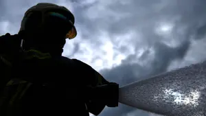 Un incendio en una nave en un polígono industrial de Navarra provoca daños materiales