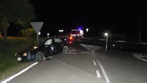 Muere un hombre de 47 años en Navarra al chocar su moto contra un coche en un cruce