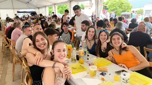 Ambientazo festivo para celebrar el Día de Valdega en Abáigar: todas las imágenes