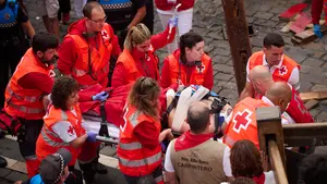 El encierro más peligroso de San Fermín deja siete heridos trasladados al hospital