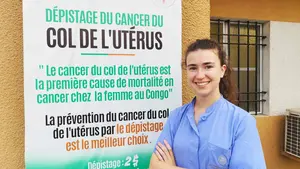 Los Sanfermines solidarios de una pamplonesa a 8.000 kilómetros: "No podía perder esta oportunidad"