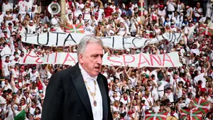 Asirón habla de "Sanfermines de convivencia" pese a los insultos a España, a UPN y los apoyos a etarras