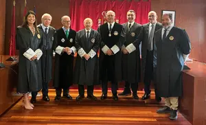 Fernando, el nuevo magistrado que ha tomado posesión este jueves en Pamplona